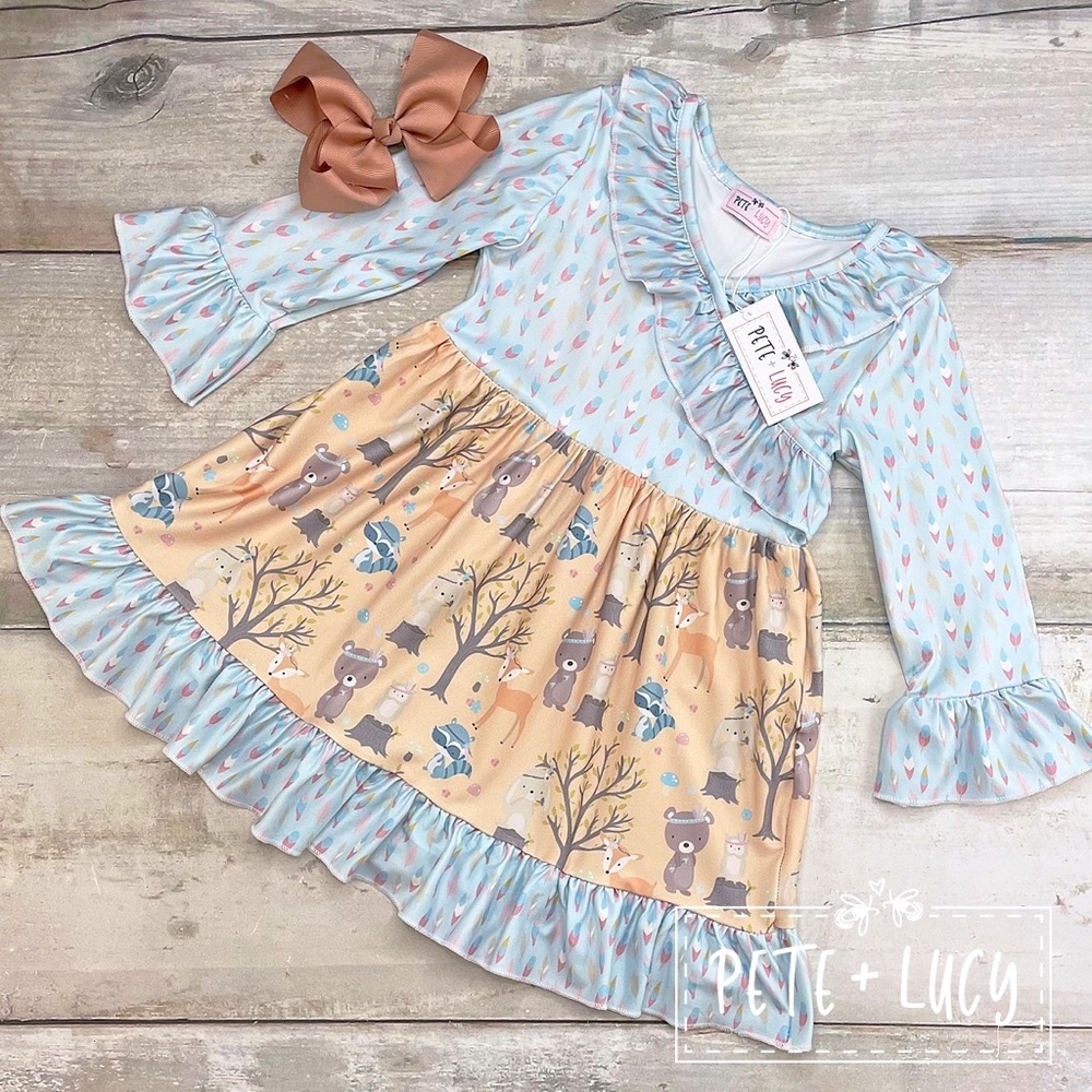 Boho Woodland Dress